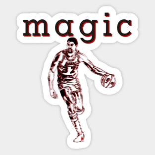 jhonson magic Sticker